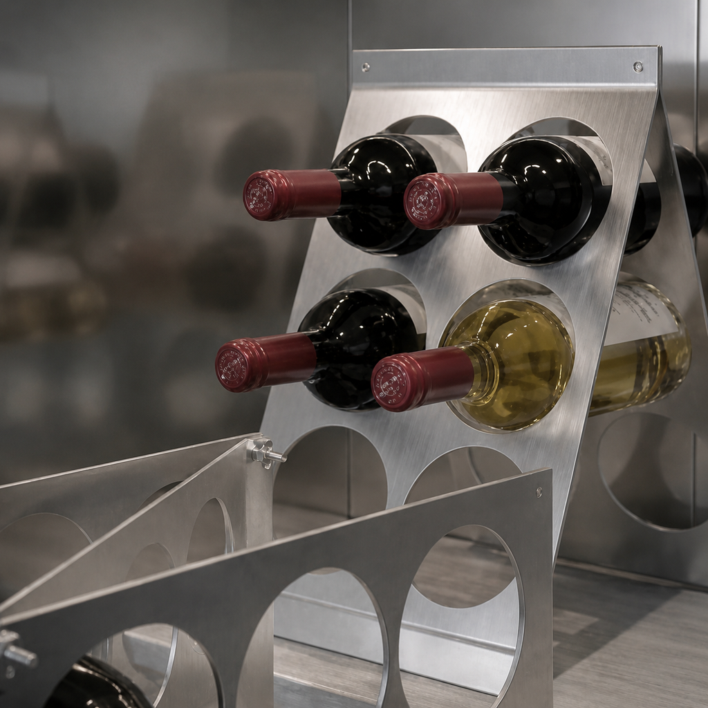 Wine shelf - modular system